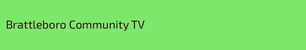 Brattleboro Community TV